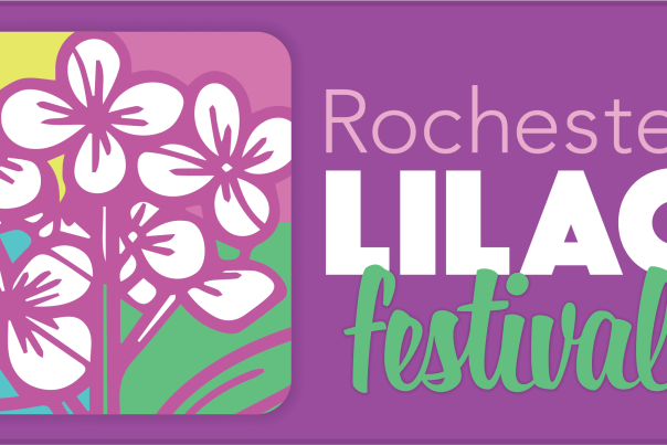 Rochester Lilac Festival animated logo