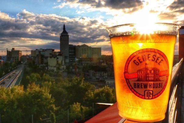 View from the Genesee Brew House