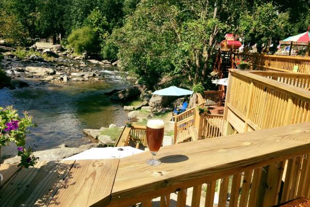 Hickory Nut Gorge Brewery in Chimney Rock