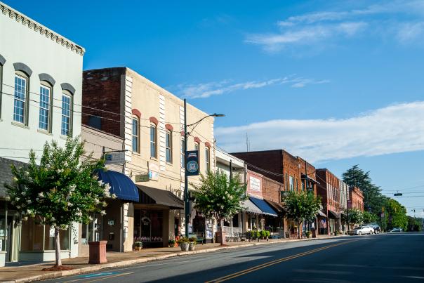 Picturesque Downtown Rutherfordton