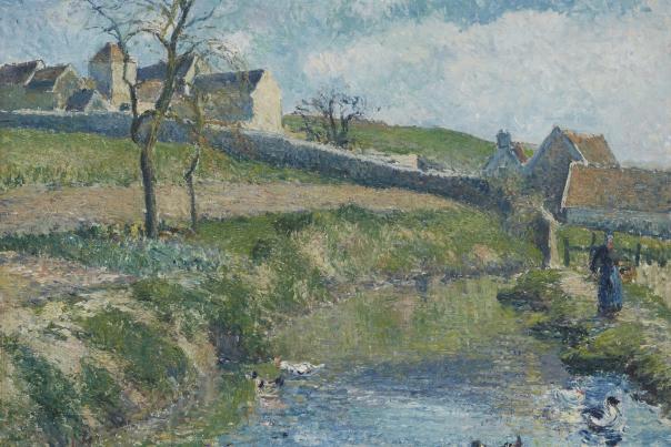 Pissarro's La Ferme de Friche a Osny