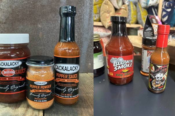 Cackalacky & Blowin' Smoke Sauces