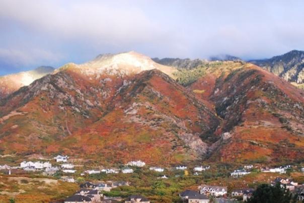 South Valley mountains