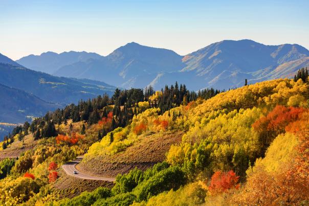 Image of Wasatch Mountain range.