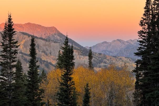 Jupiter Peak in the fall.