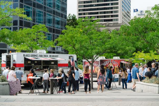 Food Trucks at The Gallivan Center