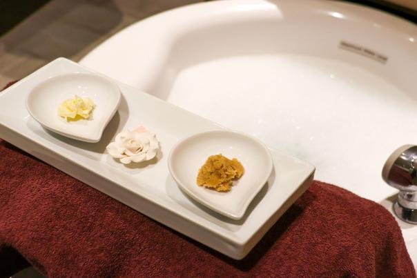 Treatment for padicure at Mokara Spa