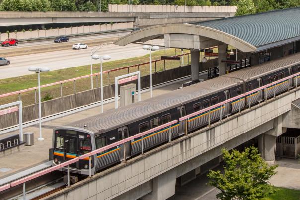 North Springs or Medical Center MARTA Train
