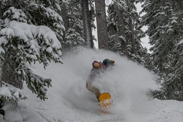 Ski Santa Fe Snowboarder