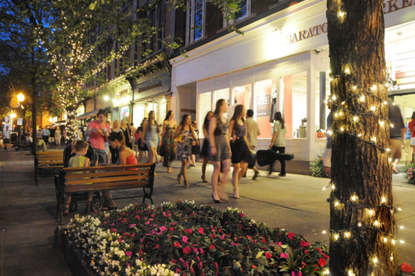 Downtown Saratoga Springs
