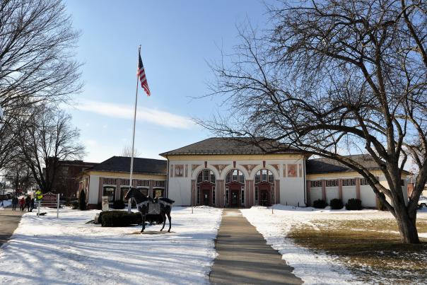 The Visitor's Center in Saratoga