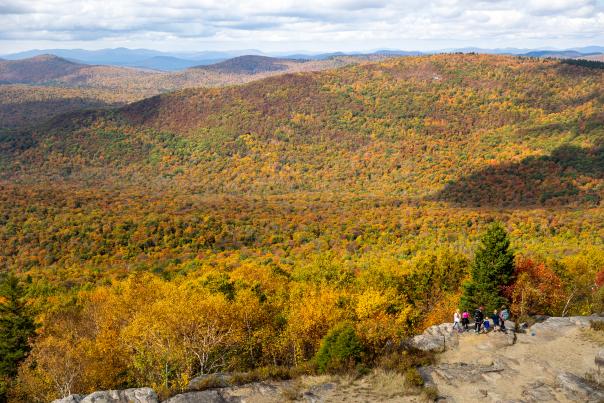 Hadley Mountain in Fall