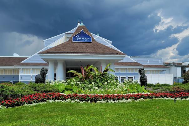 Saratoga Casino entrance