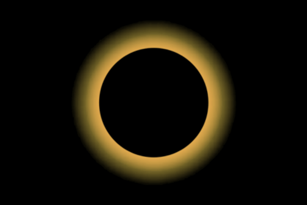 photo of eclipse in space