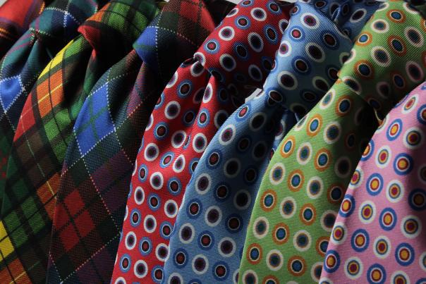 Decorative neck ties