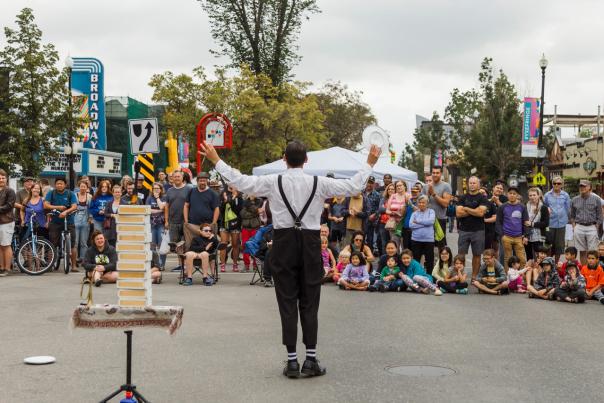 fringe performer