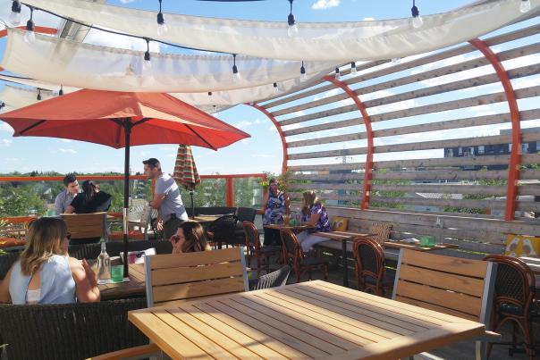Drift Cafe Vista Lounge Patio