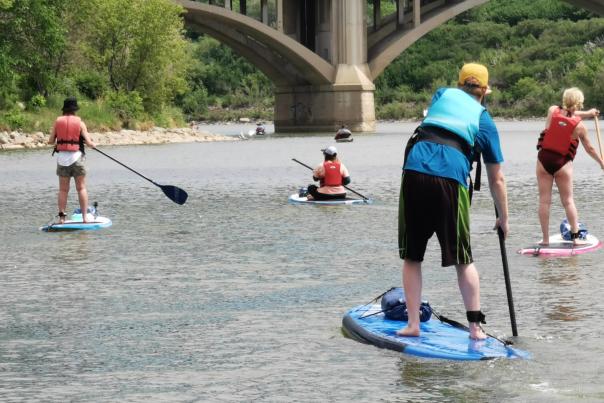 Living Sky Adventures - Balance on the Water