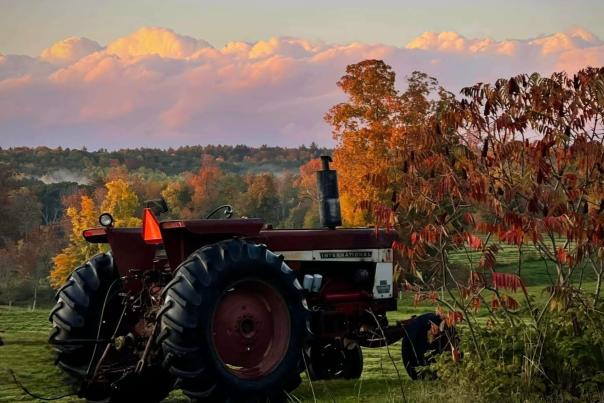 Fall Tractor