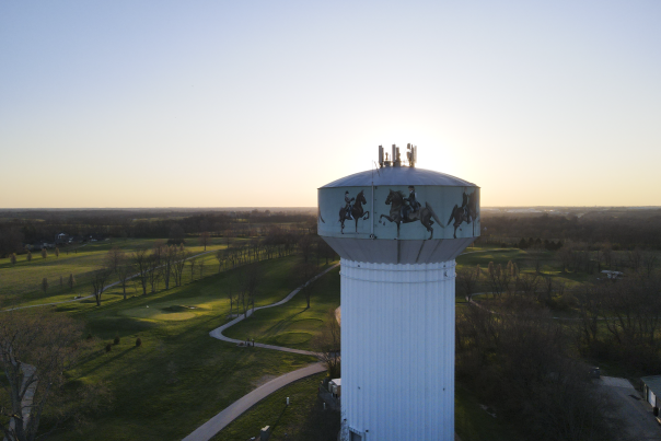 Weissinger Hills sunset