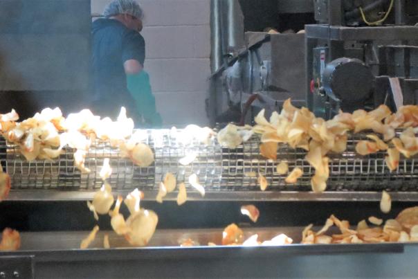 cooking chips spinning by Cindy Rinker