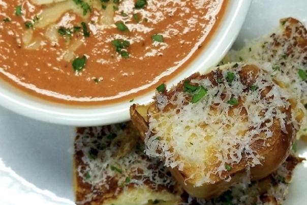 Grilled Cheese and Soup