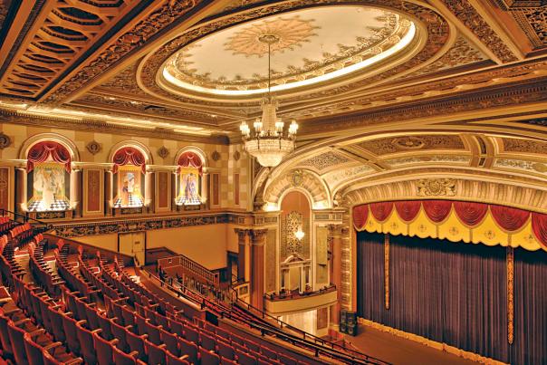 Interior View of the Strand Theatre
