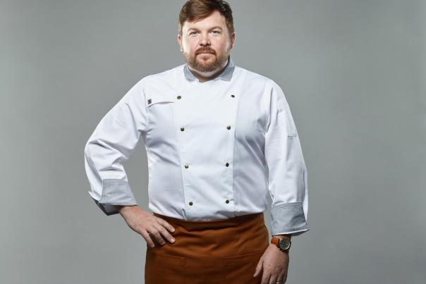 Chef Blake Jackson, owner and executive chef of Drake Catering, Prepared Nutrition, and Whisk Dessert Bar