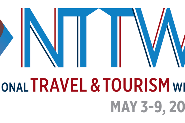 The official logo for the 2020 National Travel and Tourism Week