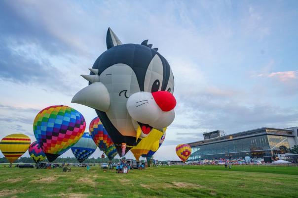 balloon rally louisiana downs