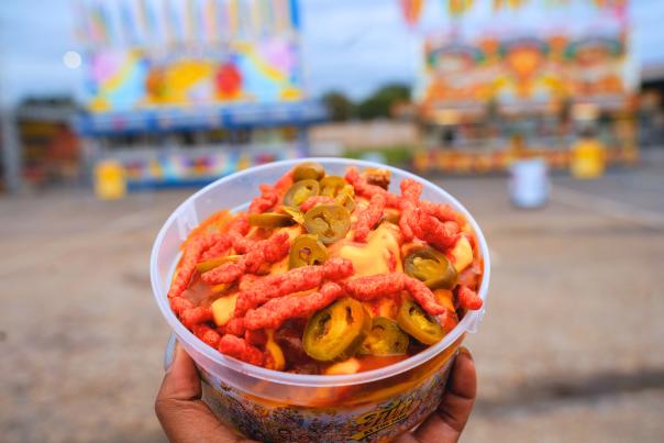 Hot Cheeto Bowl at La State Fair