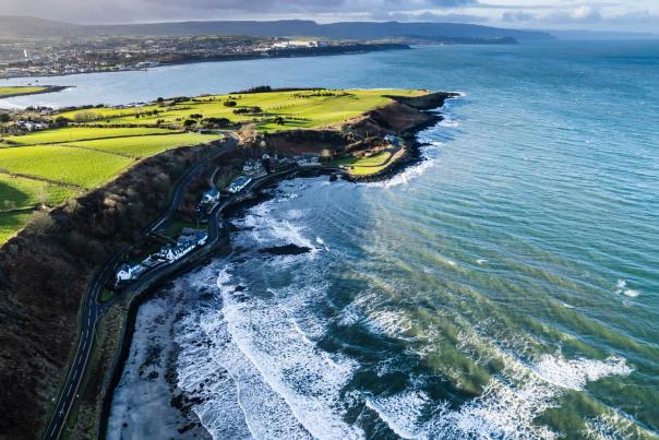 Browns Bay, northern end of Islandmagee peninsula