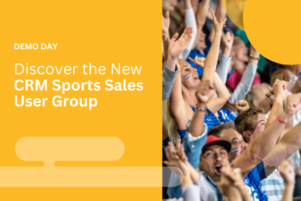 CRM Sports Sales User Group demo day header