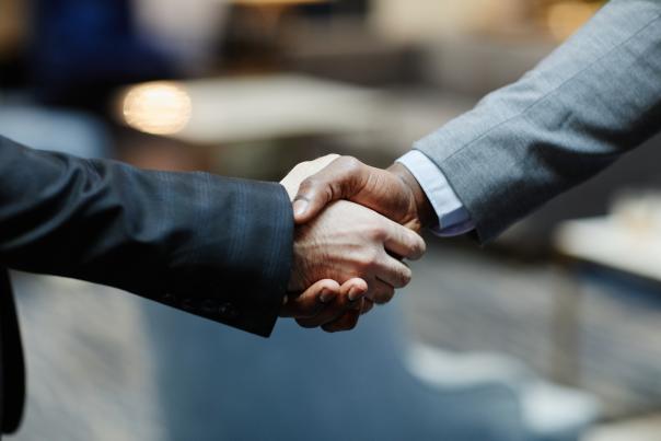 Getty Images handshake business relationships