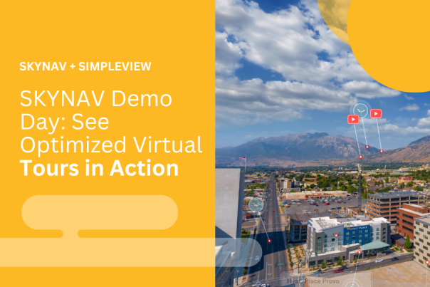 SKYNAV Demo Day: See Optimized Virtual Tours in Action webinar header