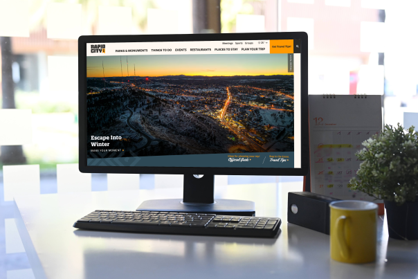 Visit Rapid City Website - Desktop Display 2024 | Simpleview Inc