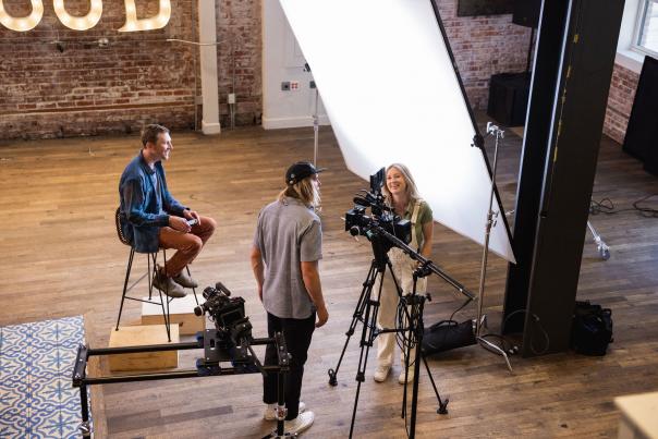 Video production shoot