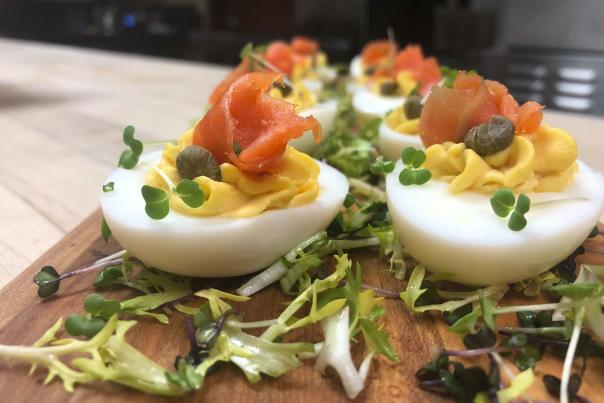 SmokedSalmonDeviledEggs_StFrancis_SonomaValley