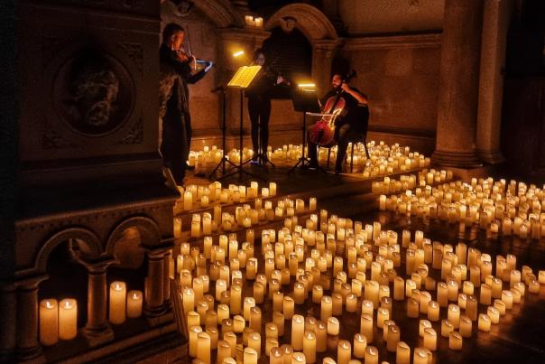 Candlelight concert at Royal Victoria Chapel