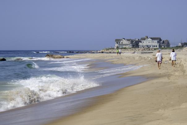 Walking East Beach