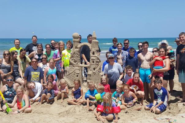 Family Sandcastle
