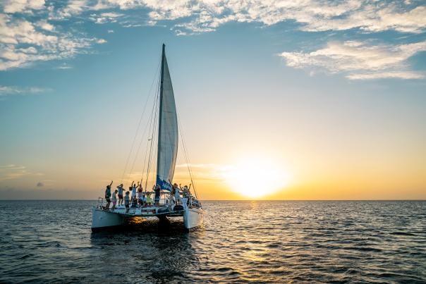 Catamaran Cruise on the Laguna Madre Bay