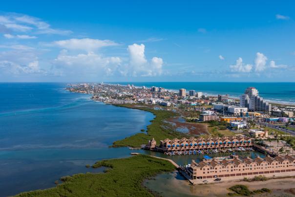 Aerial of Island (Bay Side)
