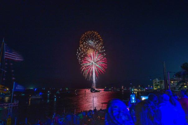 Fireworks on the Bay