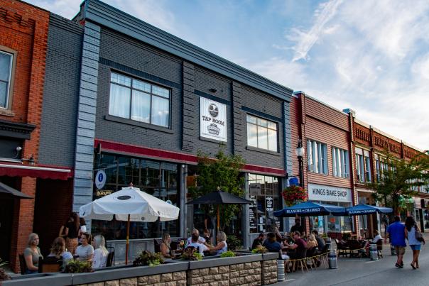 Kingsville exterior of Banded Goose Brewery