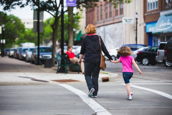 Check out cute local shops in downtown Stevens Point!