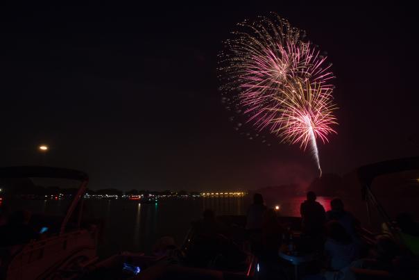 Catch the fireworks at Riverfront Rendezvous, the Stevens Point Area's annual Fourth of July festival.