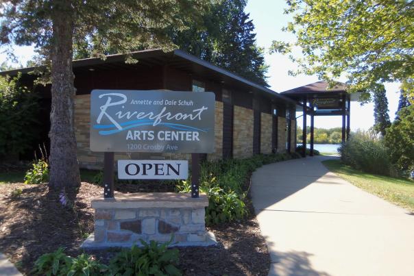 The Riverfront Arts Center is an art gallery along the Wisconsin River in Downtown Stevens Point.
