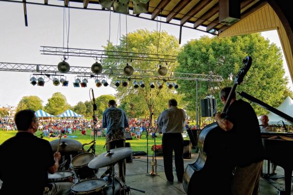 Find fun arts & culture events throughout the year in the Stevens Point Area, like the popular Riverfront Jazz Festival.