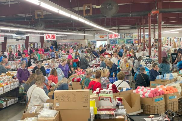 Herrschners annual warehouse sale